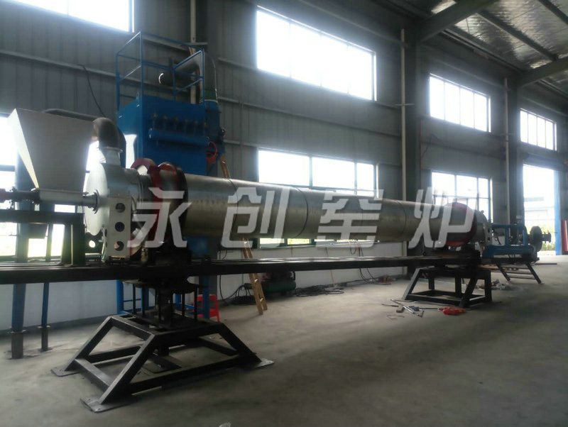 Φ0.48×10米燃氣內加熱回轉窯